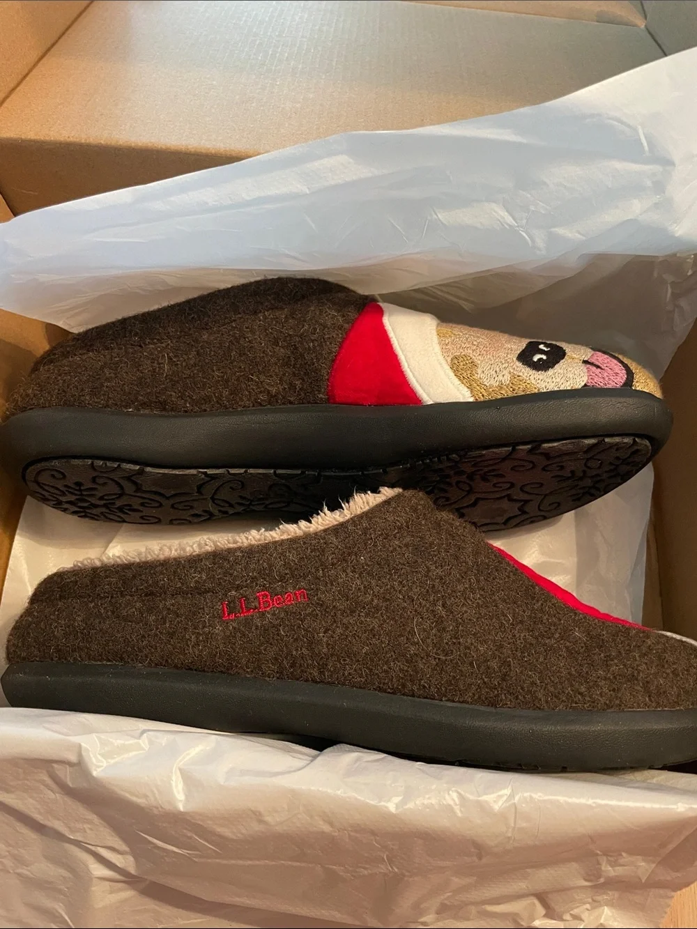 NWT in box L.L. Bean women’s daybreak scuffs/ slippers - Picture 4 of 5